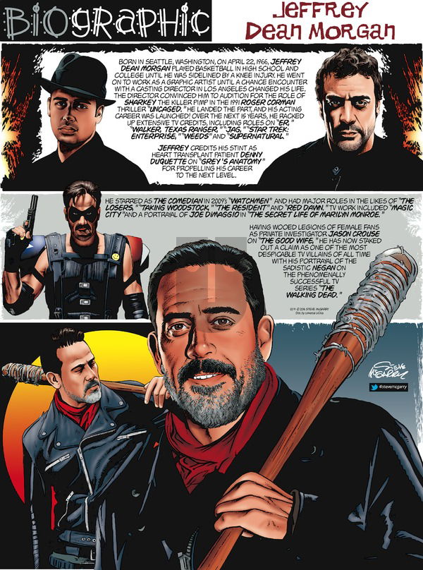 Biographic on Sunday December 4, 2016 Comic Strip
