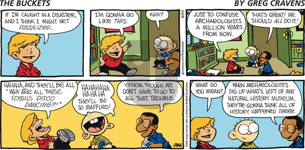 The Buckets on Sunday December 7, 2025 Comic Strip