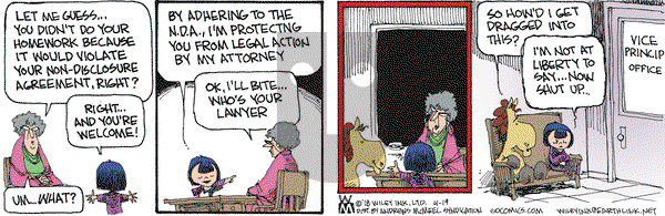 Non Sequitur on Thursday April 19, 2018 Comic Strip