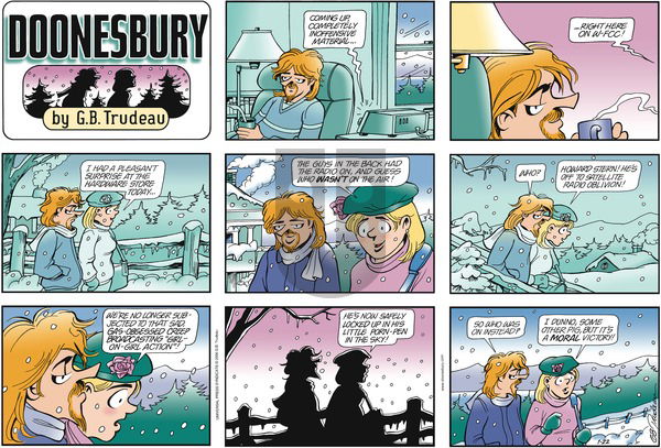Doonesbury on Sunday January 22, 2006 Comic Strip