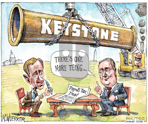 Matt Wuerker on Wednesday December 14, 2011 Comic Strip