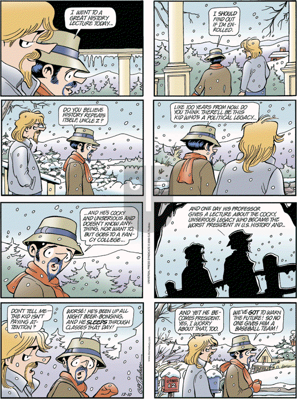 Doonesbury - Sunday December 10, 2006 Comic Strip