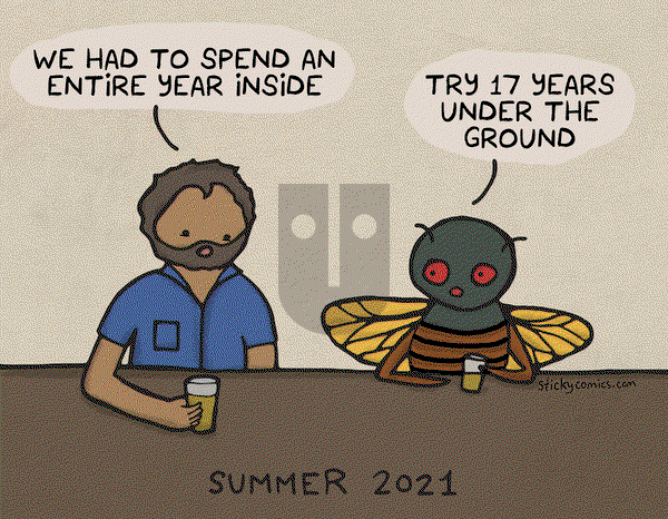 Sticky Comics - Thursday June 10, 2021 Comic Strip