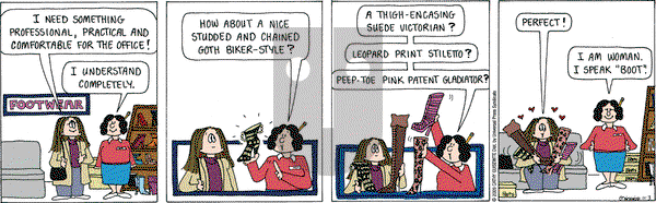 Cathy Classics on Tuesday November 3, 2009 Comic Strip
