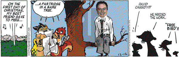 Over the Hedge on Monday December 12, 2011 Comic Strip