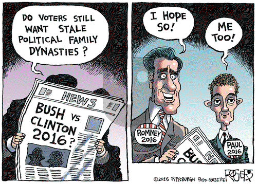 Rob Rogers on Thursday January 15, 2015 Comic Strip