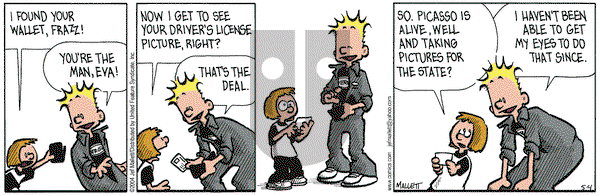 Frazz on Tuesday May 4, 2004 Comic Strip
