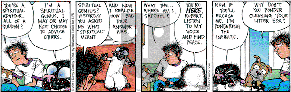 Get Fuzzy on Monday November 11, 2013 Comic Strip