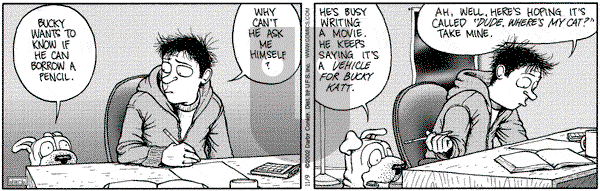 Get Fuzzy on Saturday November 9, 2002 Comic Strip