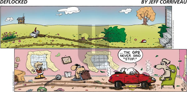 DeFlocked on Sunday October 23, 2011 Comic Strip