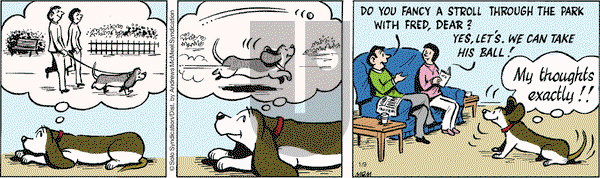 Fred Basset on Tuesday January 9, 2018 Comic Strip