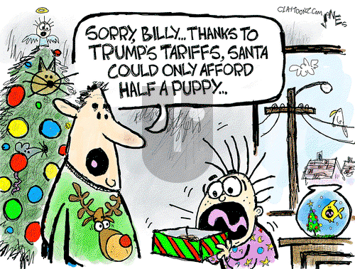 Clay Jones - Saturday November 30, 2024 Comic Strip