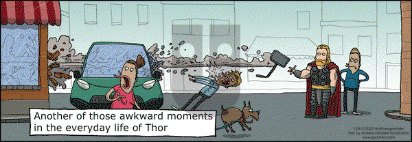 WuMo - Wednesday December 6, 2023 Comic Strip