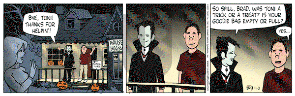 Luann - Saturday November 3, 2007 Comic Strip