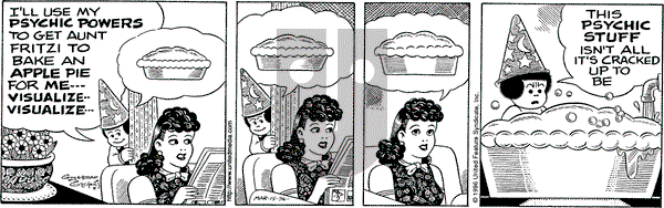 Nancy on Friday March 15, 1996 Comic Strip