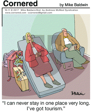 Cornered on Wednesday October 11, 2017 Comic Strip