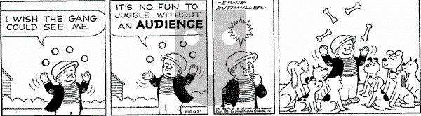 Nancy Classics - Wednesday August 7, 2024 Comic Strip