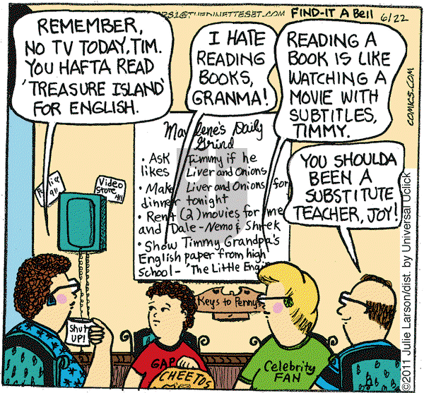 The Dinette Set - Wednesday June 22, 2011 Comic Strip