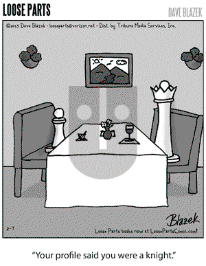 Loose Parts - Thursday February 7, 2013 Comic Strip