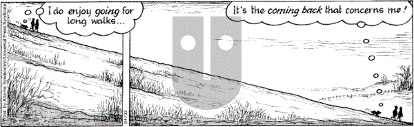 Fred Basset on Saturday April 2, 2005 Comic Strip