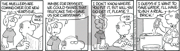 Drabble on Monday December 14, 1998 Comic Strip