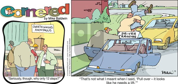 Cornered on Sunday January 19, 2020 Comic Strip