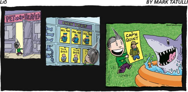 Lio on Sunday August 30, 2020 Comic Strip
