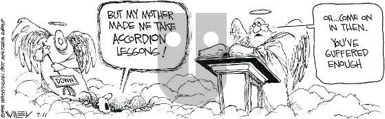 Non Sequitur on Saturday July 11, 1992 Comic Strip