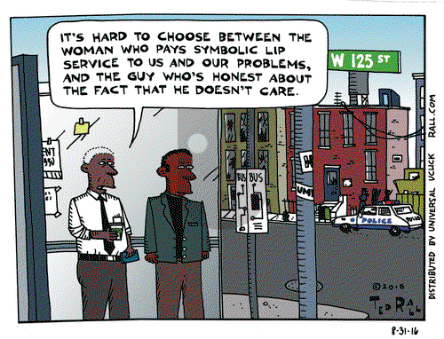 Ted Rall on Wednesday August 31, 2016 Comic Strip