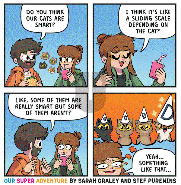 Our Super Adventure on Monday November 24, 2025 Comic Strip