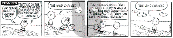 Peanuts on Friday August 25, 1972 Comic Strip