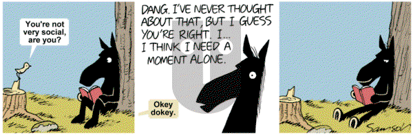 Dark Side of the Horse on Monday May 5, 2014 Comic Strip