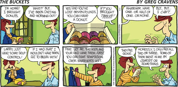 The Buckets on Sunday October 10, 2021 Comic Strip