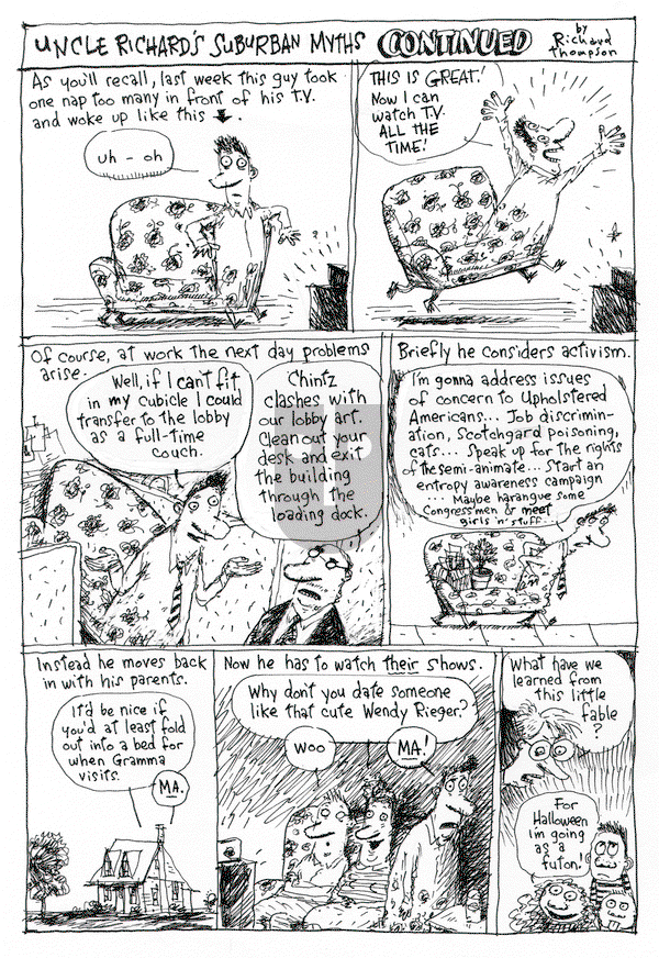 Richard's Poor Almanac on Tuesday February 3, 2015 Comic Strip
