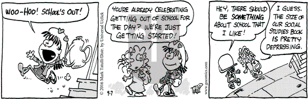 Heart of the City on Wednesday September 7, 2016 Comic Strip