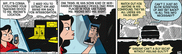 Rip Haywire on Tuesday August 28, 2018 Comic Strip
