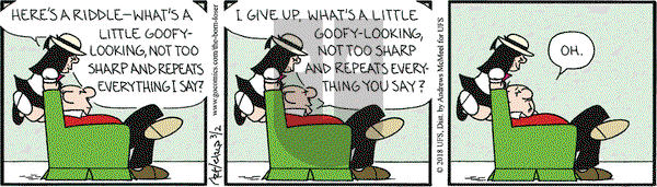The Born Loser on Friday March 2, 2018 Comic Strip