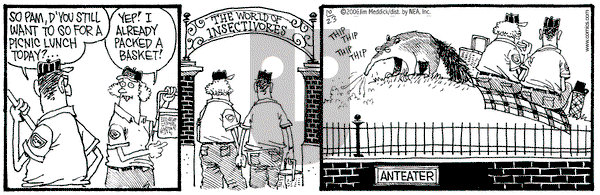 Monty on Monday October 23, 2006 Comic Strip