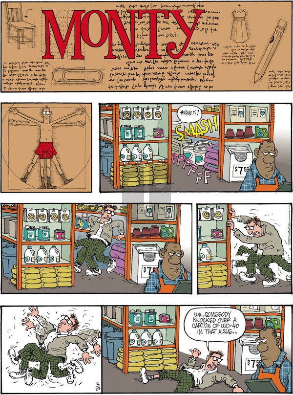 Monty on Sunday February 23, 2020 Comic Strip