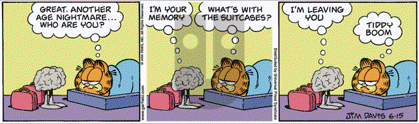 Garfield on Thursday June 15, 2006 Comic Strip