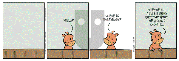 Ink Pen on Saturday December 1, 2007 Comic Strip