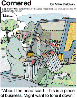 Cornered on Monday August 31, 2009 Comic Strip