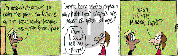 The Knight Life on Monday October 29, 2018 Comic Strip