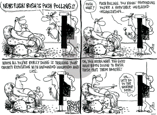 Glenn McCoy on Thursday February 17, 2000 Comic Strip