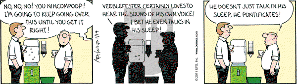 The Born Loser on Friday January 14, 2011 Comic Strip