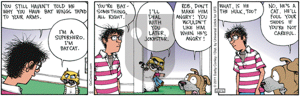 Get Fuzzy on Wednesday October 9, 2013 Comic Strip