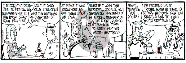 Monty on Monday January 9, 2006 Comic Strip