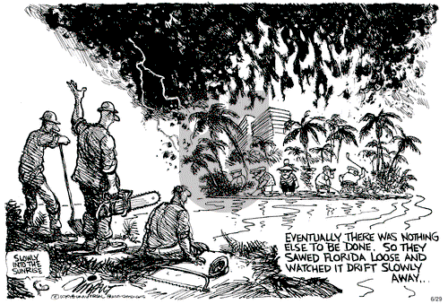 Pat Oliphant on Monday June 29, 1998 Comic Strip