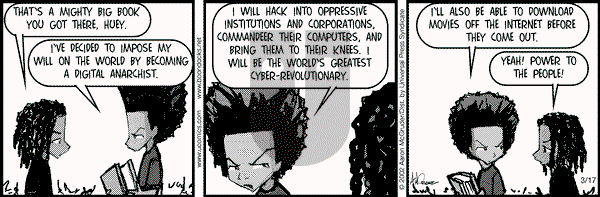 The Boondocks on Wednesday October 19, 2011 Comic Strip