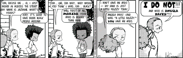 The Boondocks on Wednesday November 6, 2013 Comic Strip